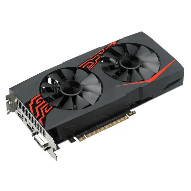 Видеокарта Asus RX 570 Rog 4Gb EX-RX570-4G (4 ГБ)