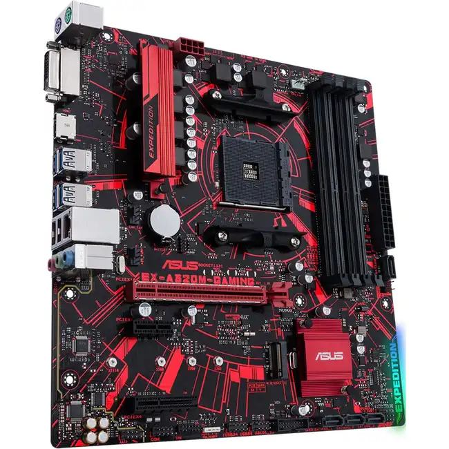 Материнская плата Asus EX-A320M-GAMING (micro-ATX, AMD AM4)