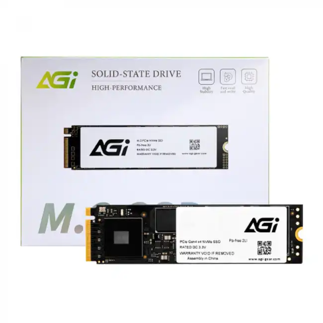 Внутренний жесткий диск AGILE AI838 AGI2T0G44AI838 (SSD (твердотельные), 2 ТБ, M.2, PCIe)