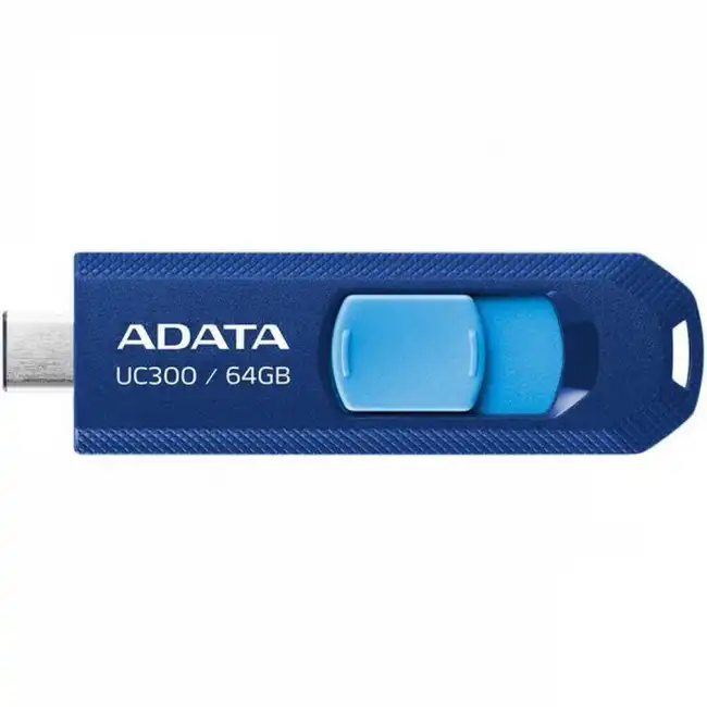 USB флешка (Flash) ADATA UC300 ACHO-UC300-64G-RNB/BU (64 ГБ)