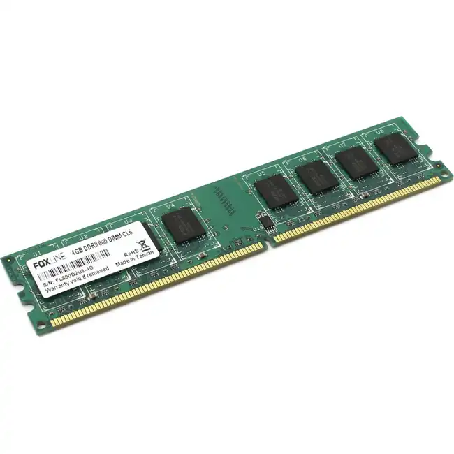ОЗУ Foxline FL800D2U6-4G (DIMM, DDR2, 4 Гб, 800 МГц)