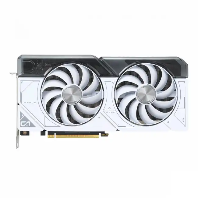 Видеокарта Asus GeForce RTX 4070 Super Dual White OC DUAL-RTX4070S-O12G-WHITE (12 ГБ)