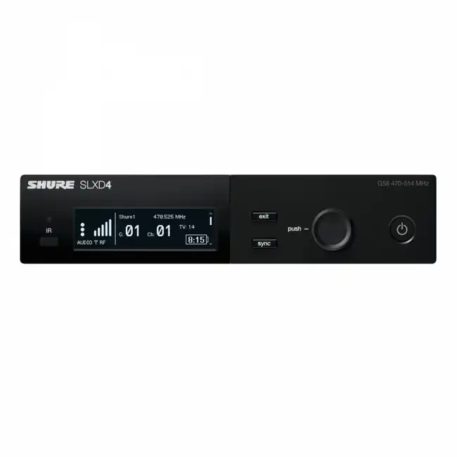 Микрофон SHURE SLXD4 SLXD4E=-H56