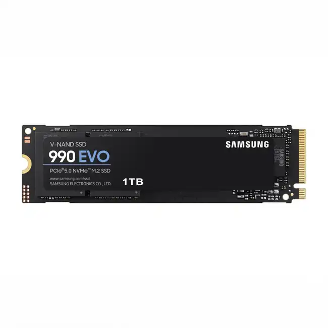 Внутренний жесткий диск Samsung 990 EVO MZ-V9E1T0BW (SSD (твердотельные), 1 ТБ, M.2, PCIe)