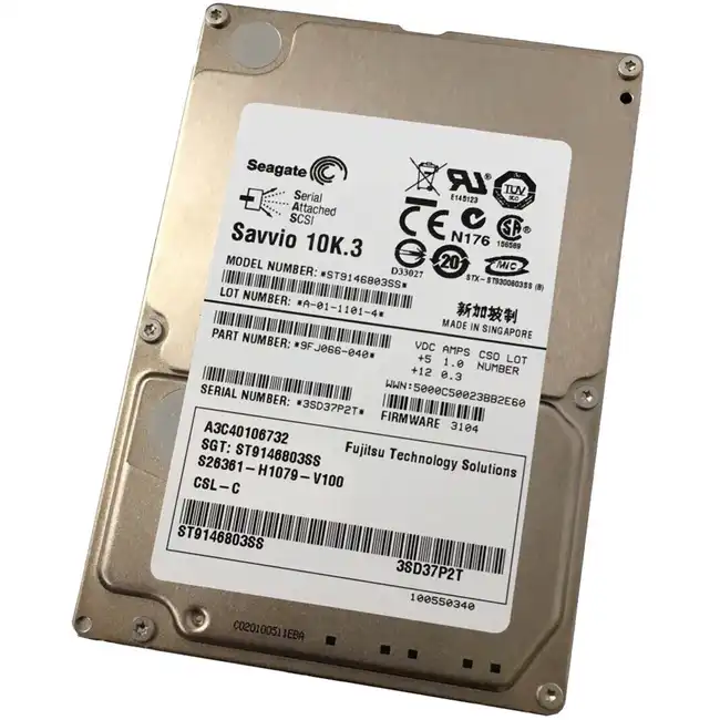 Внутренний жесткий диск Seagate Savvio ST9146803SS (HDD (классические), 146 ГБ, 2.5 дюйма, SAS)