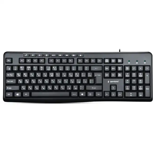 Клавиатура Gembird KB-8440M (Проводная, USB)