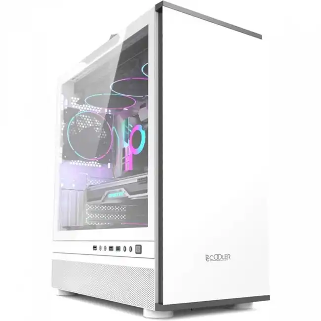 Корпус PCcooler IE200W IE200 WH (Игровые, Midi-Tower)