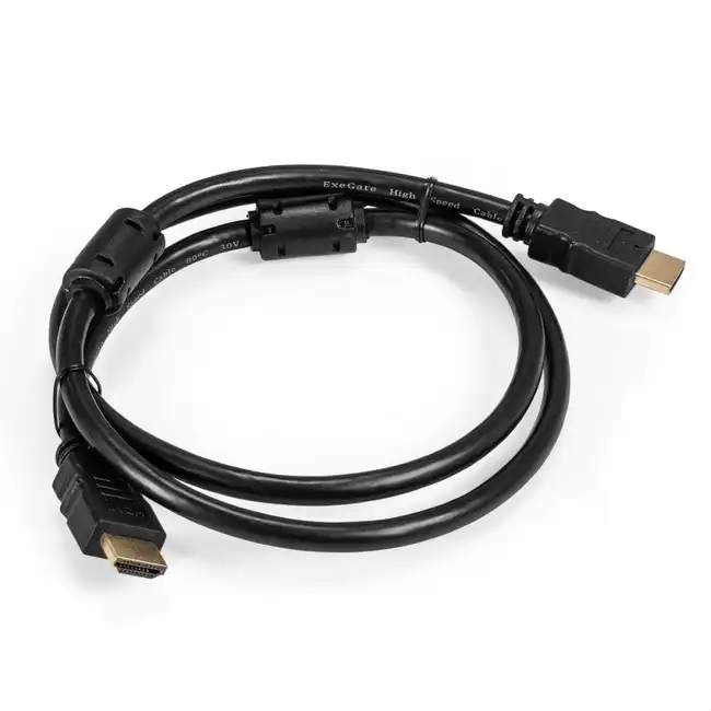 Кабель интерфейсный ExeGate EX-CC-HDMI2-1.0F EX287722RUS (HDMI - HDMI)