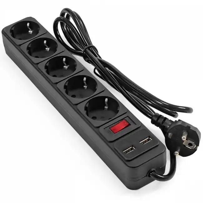 Распределитель питания ExeGate SP-5-USB-1.8B EX295490RUS