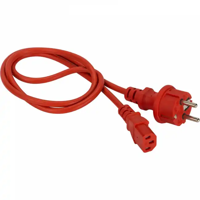 Кабель питания LANMASTER LAN-PP13/SH-1.5-RD