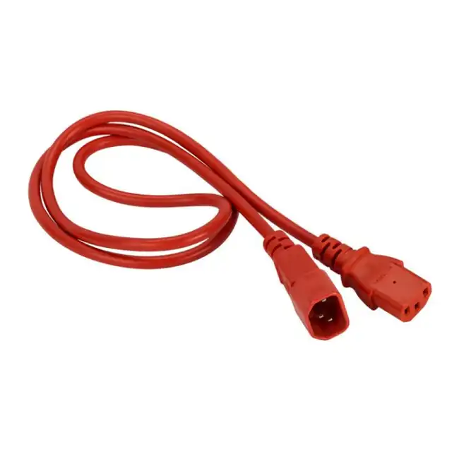 Кабель питания LANMASTER LAN-PP13/14-2.0-RD