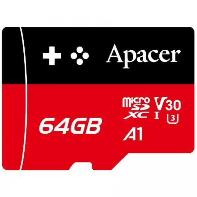 Флеш (Flash) карты Apacer AP64GMCSX10U7-RAGC (64 ГБ)