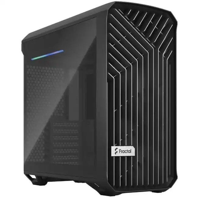 Корпус FRACTAL DESIGN Torrent Compact Black TG Dark Tint FD-C-TOR1C-01 (Имиджевые, Midi-Tower)