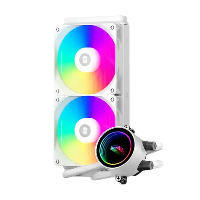 Охлаждение PCcooler DA240 ARGB DA240 ARGB WH (Для системного блока)