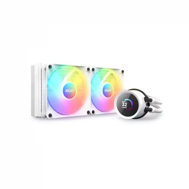 Охлаждение NZXT Kraken 240 RGB RL-KR240-W1 (Для процессора)