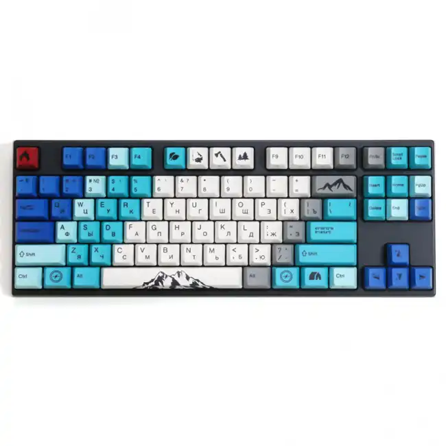 Клавиатура Varmilo Summit R1 VPM87 Varmilo EC V2 Sakura A52A050A9A3A06A007 (Проводная, USB)