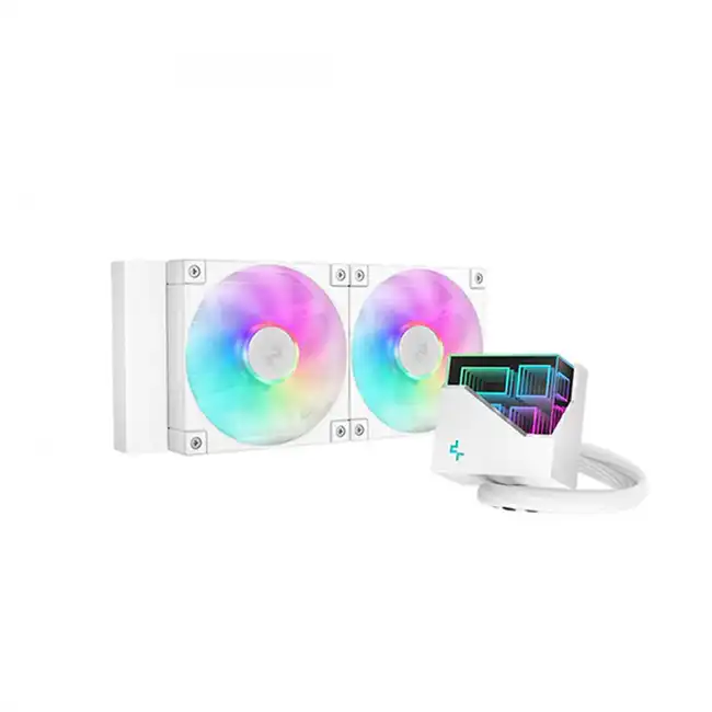 Охлаждение Deepcool LT240 WH ARGB R-LT240-WHAMNC-G-1 (Для процессора)