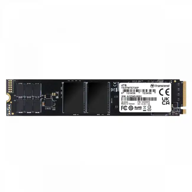 Внутренний жесткий диск Transcend MTE730P TS1TMTE730P (SSD (твердотельные), 1 ТБ, M.2, PCIe)