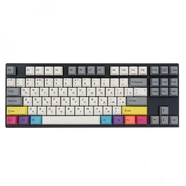 Клавиатура Varmilo CMYK VPT87 A71A024D4A5A06A007 (Беспроводная, USB)