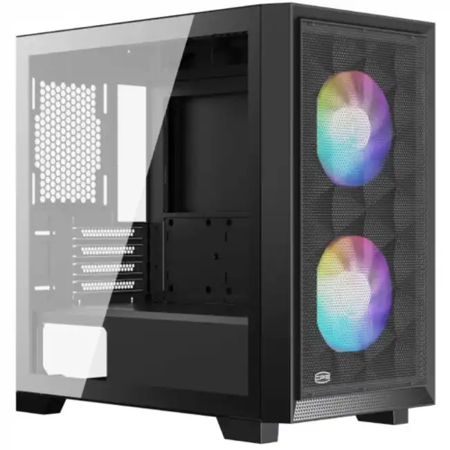 Корпус PCcooler C3D310 BK ARGB Black (Игровые, Mini-Tower)