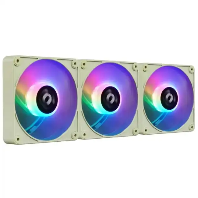 Охлаждение Thermaltake CT120 EX Reverse ARGB Sync Matcha Green CL-F198-PL12MG-A (Для системного блока)