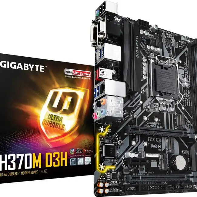 Материнская плата Gigabyte H370M D3H (micro-ATX, LGA 1151)