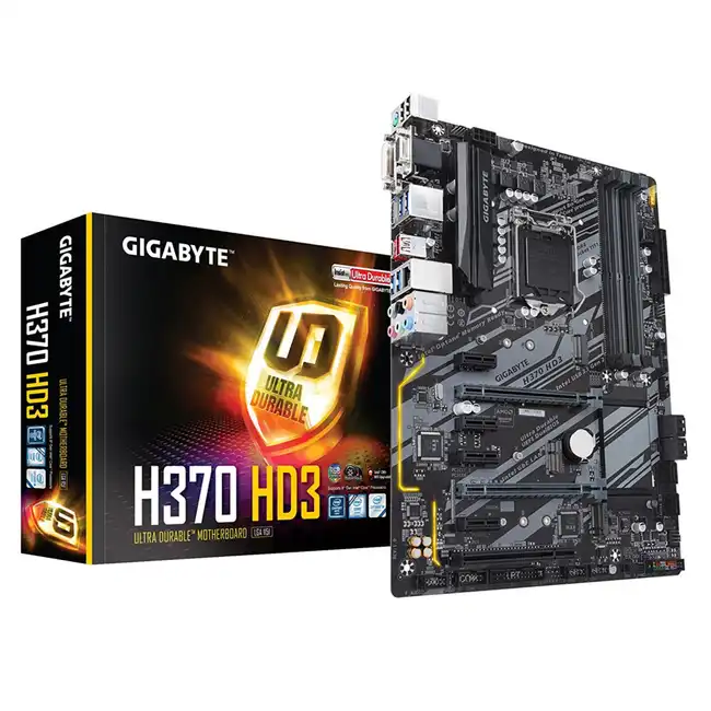 Материнская плата Gigabyte H370 HD3 (ATX, LGA 1151)