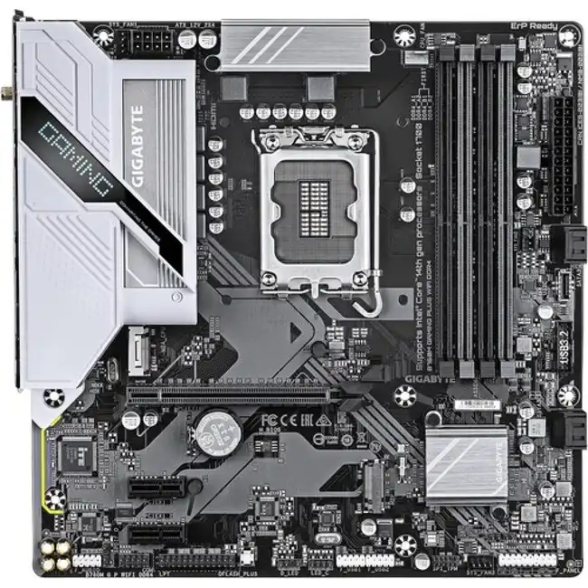 Материнская плата Gigabyte B760M GAMING PLUS WIFI DDR4 (micro-ATX, LGA 1700)