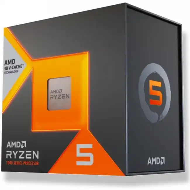 Процессор AMD RYZEN 5 7600X3D BOX 100-100001721WOZ (6, 4.1 ГГц, 96 МБ, BOX)