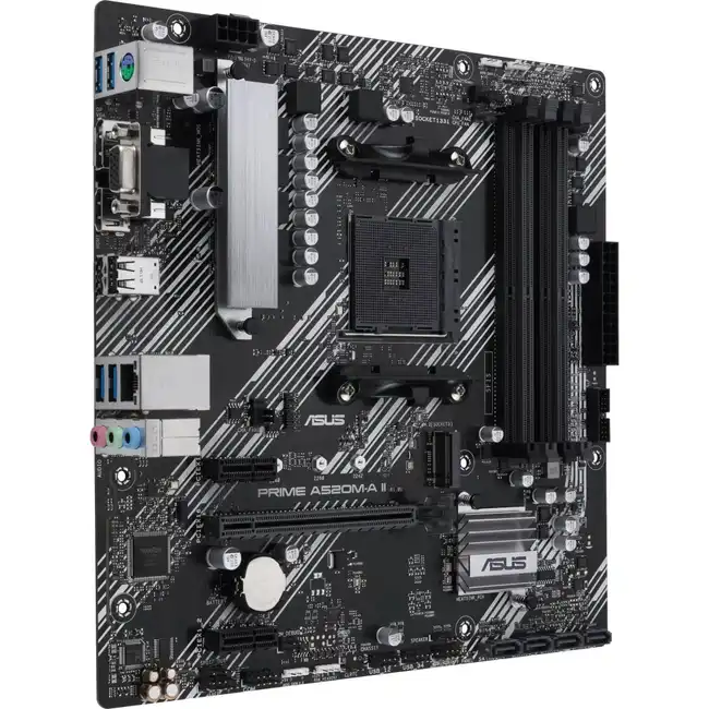 Материнская плата Asus PRIME A520M-A II PRIME A520M-A II/CSM (micro-ATX, AMD AM4)