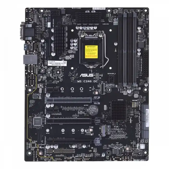 Материнская плата Asus WS C246 DC 90SB08L0-M0UBN0 (ATX, LGA 1151)