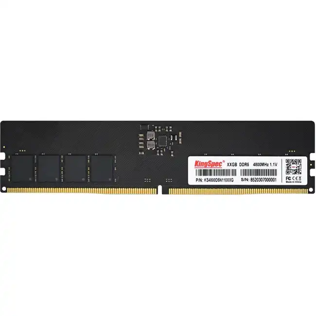 ОЗУ KingSpec DDR5 8GB 4800MHz KS4800D5N11008G (DIMM, DDR5, 8 Гб, 4800 МГц)