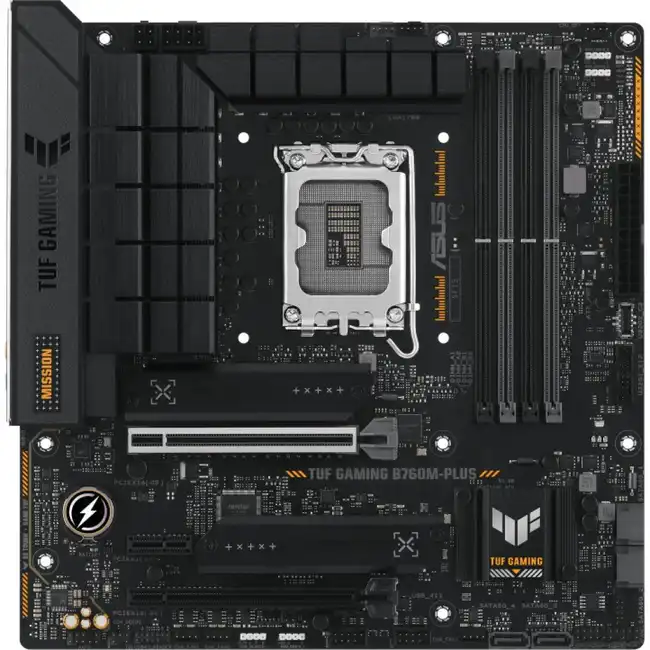 Материнская плата Asus TUF GAMING B760M-PLUS 90MB1ES0-M1EAY0 (micro-ATX, LGA 1700)