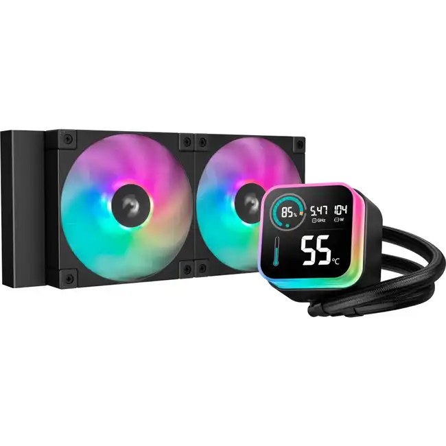 Охлаждение Deepcool LQ240 R-LQ240-BKLSMW-G-1 (Для процессора)