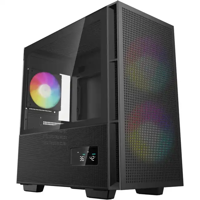 Корпус Deepcool CH360 Digital Black R-CH360-BKAPE3D-G-1 (Игровые, Midi-Tower)