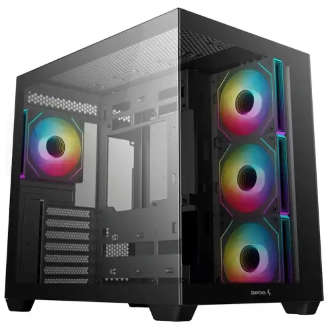 Корпус Deepcool CG530 4F Черный R-CG530-BKADA4-G-1 (Игровые, Midi-Tower)