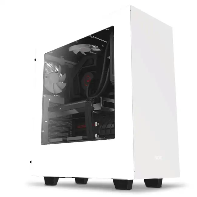 Корпус NZXT S340 White CA-S340W-W1