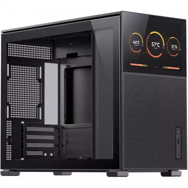 Корпус Jonsbo D31 MESH SCREEN Black (Игровые, Mini-Tower)