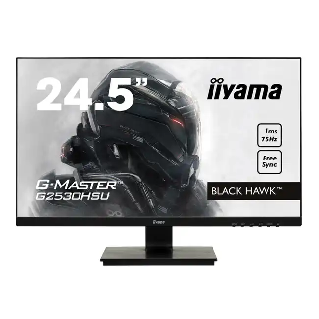 Монитор IIYAMA G2530HSU-B1 (24.5 ", TN, FHD 1920x1080 (16:9), 75 Гц)