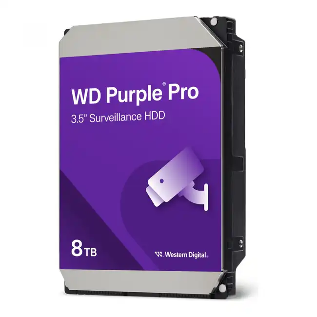 Внутренний жесткий диск Western Digital WD8002PURP (HDD (классические), 8 ТБ, 3.5 дюйма, SATA)
