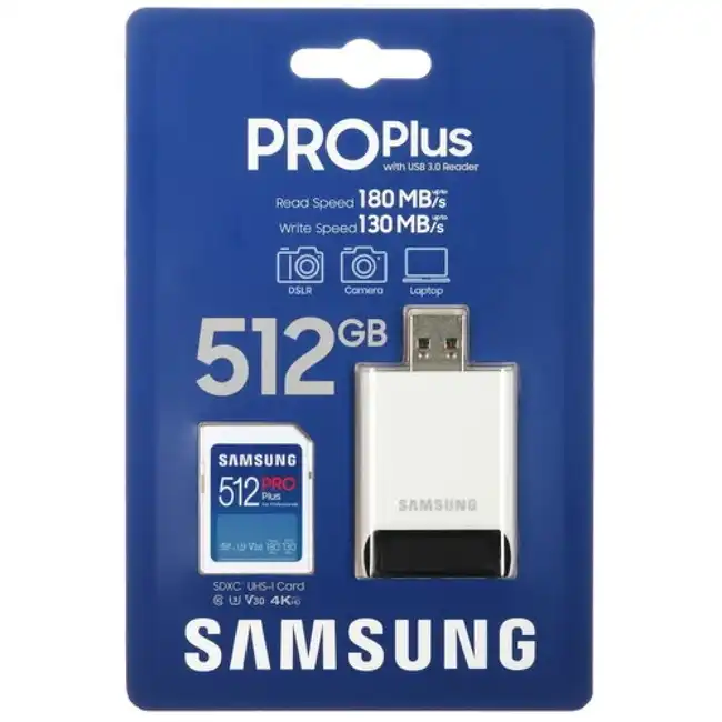 Флеш (Flash) карты Samsung MB-SD512SB/WW (512 ГБ)