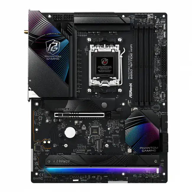 Материнская плата ASRock B850 RIPTIDE WIFI (ATX, AMD AM5)