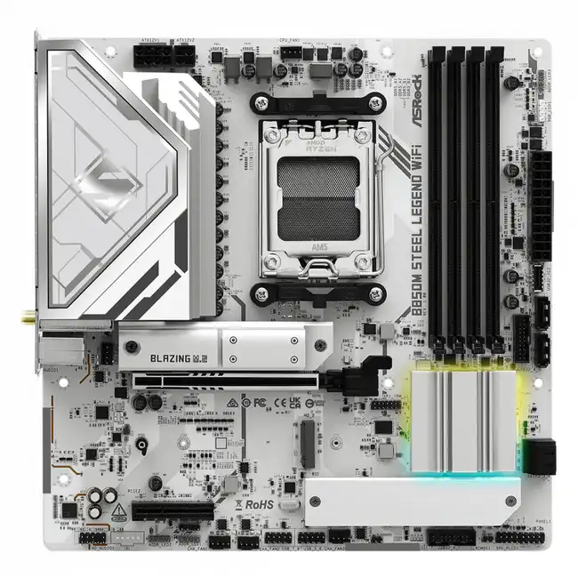 Материнская плата ASRock B850 STEEL LEGEND WIFI (ATX, AMD AM5)