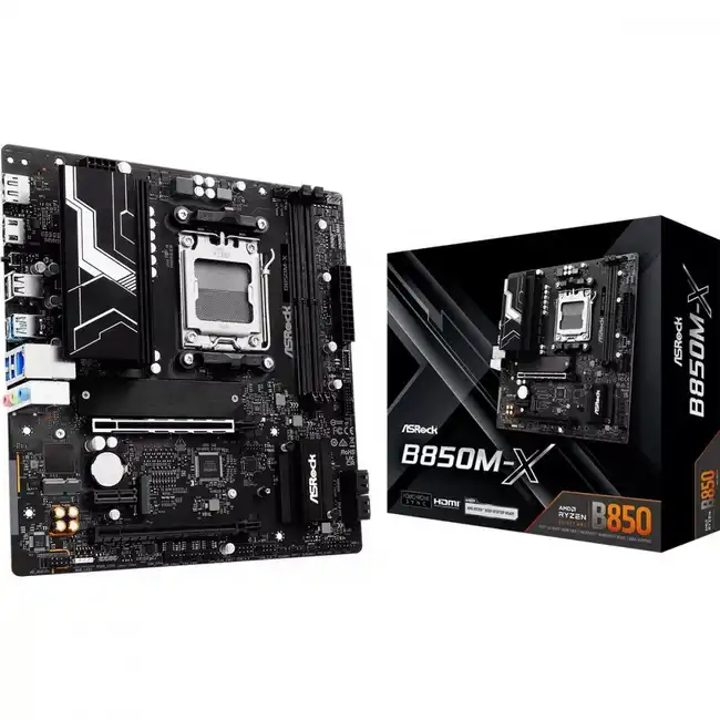 Материнская плата ASRock B850M-X (micro-ATX, AMD AM5)