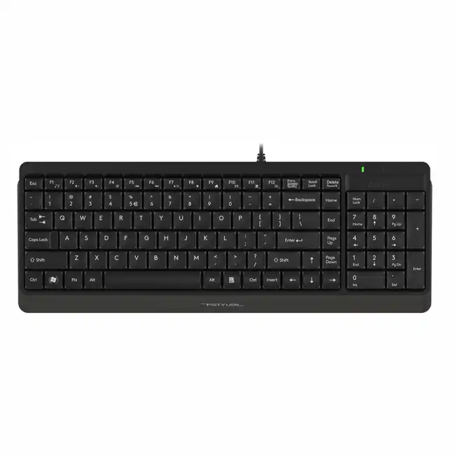 Клавиатура A4Tech FK15 BLACK (Проводная, USB)