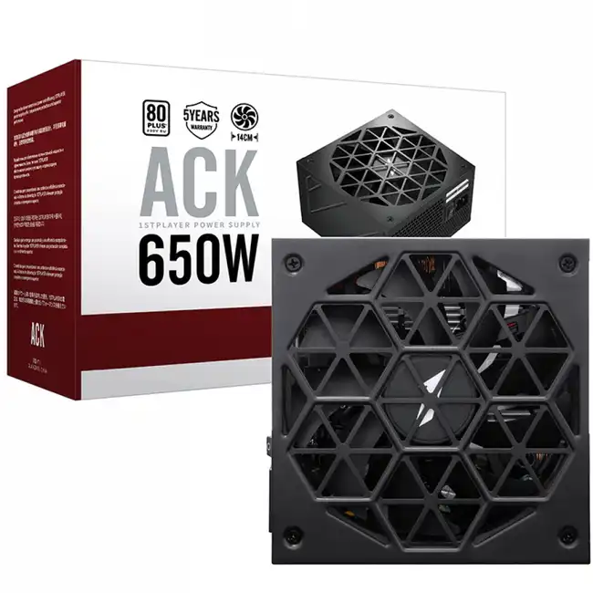 Блок питания 1STPLAYER HA-650AC1-BK (650 Вт)