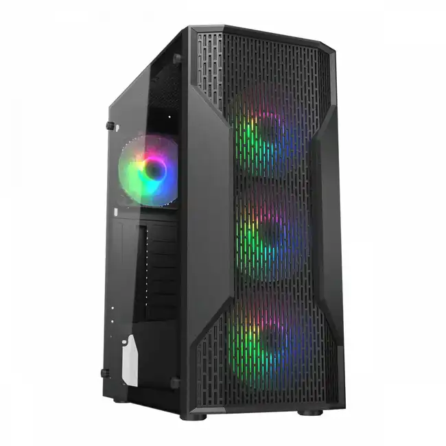 Корпус Cougar MX110 RGB Black 382BD20.0001 (Игровые, Midi-Tower)