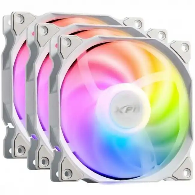 Охлаждение XPG VENTO 120 ARGB PWM White VENTO120ARGBPWM3C-WHCWW (Для системного блока)