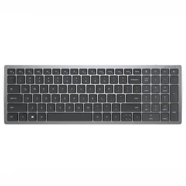 Клавиатура Dell Compact Multi-Device Wireless Keyboard - KB740 580-AKOZ (Беспроводная, Bluetooth)