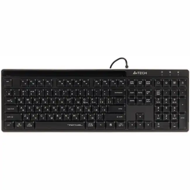 Клавиатура A4Tech Fstyler FX72 Black FX72 BLACK (Проводная, USB)